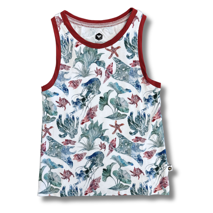 Bamboo Tank Top in Catch Some Rays