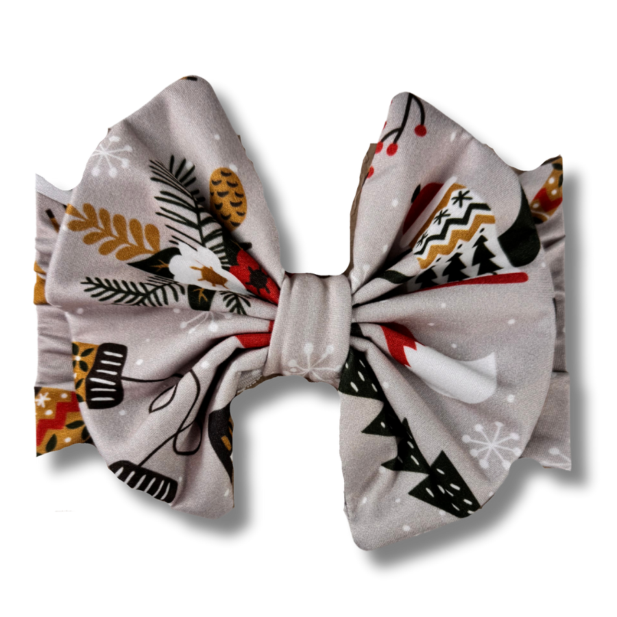 Big Bow Headband - Cozy Chalet