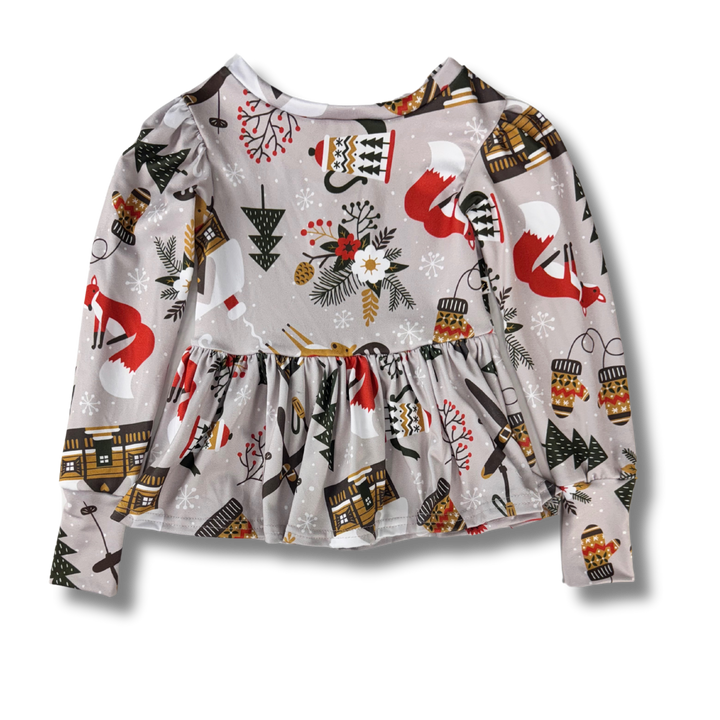 SECONDS- Peplum Tops - 2T/4T