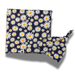 Stretch Swaddle Set - Daisies