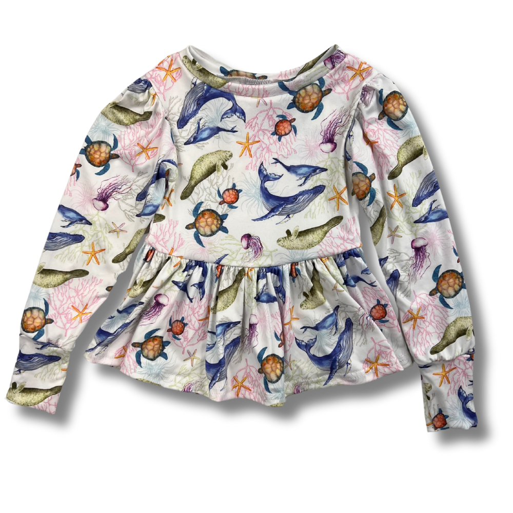 Peplum Tops  - 2/4 (Final Sale)