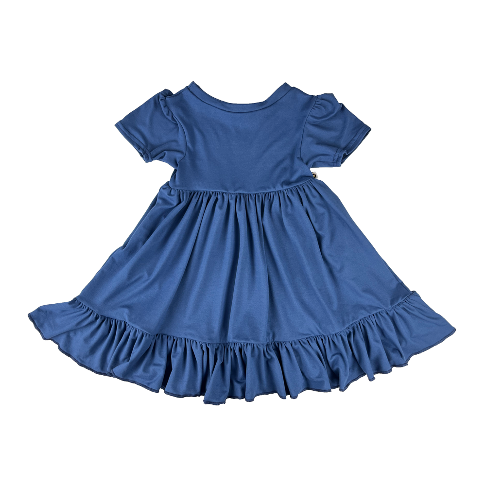 Twirl Dress - Denim