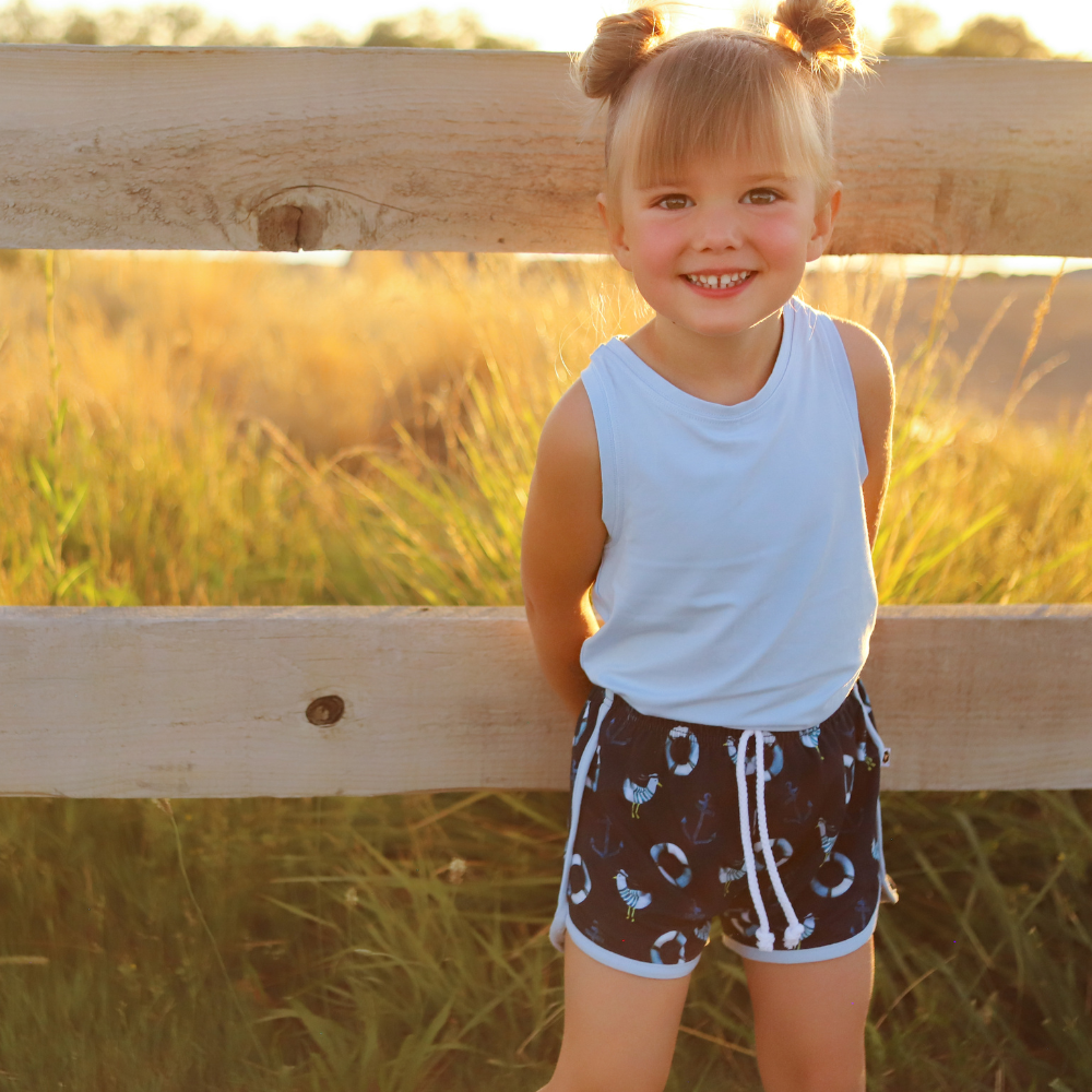 Bamboo Tank Top in Baby Blue