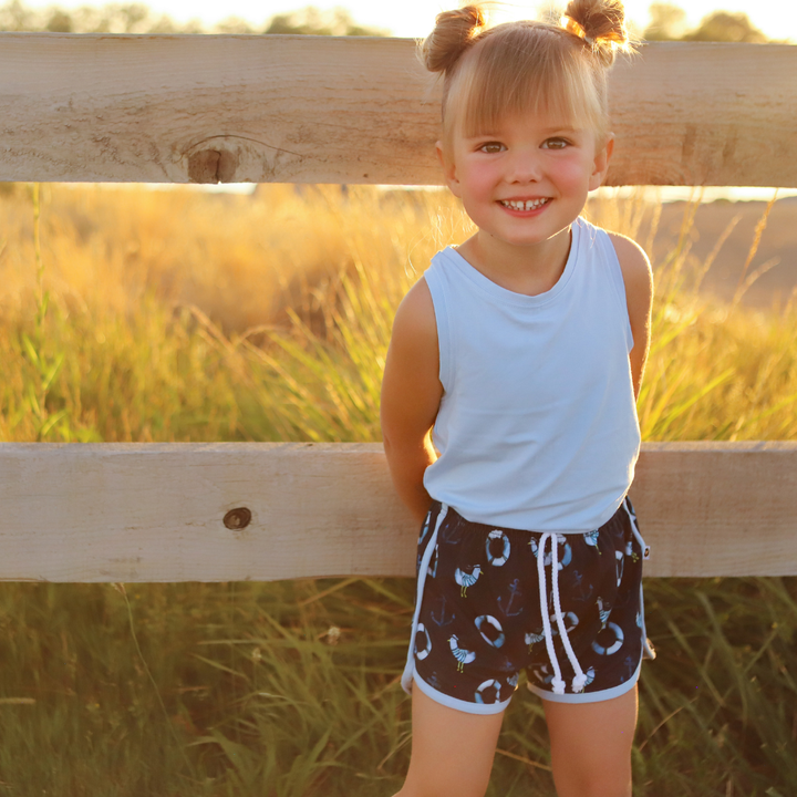 Bamboo Tank Top in Baby Blue