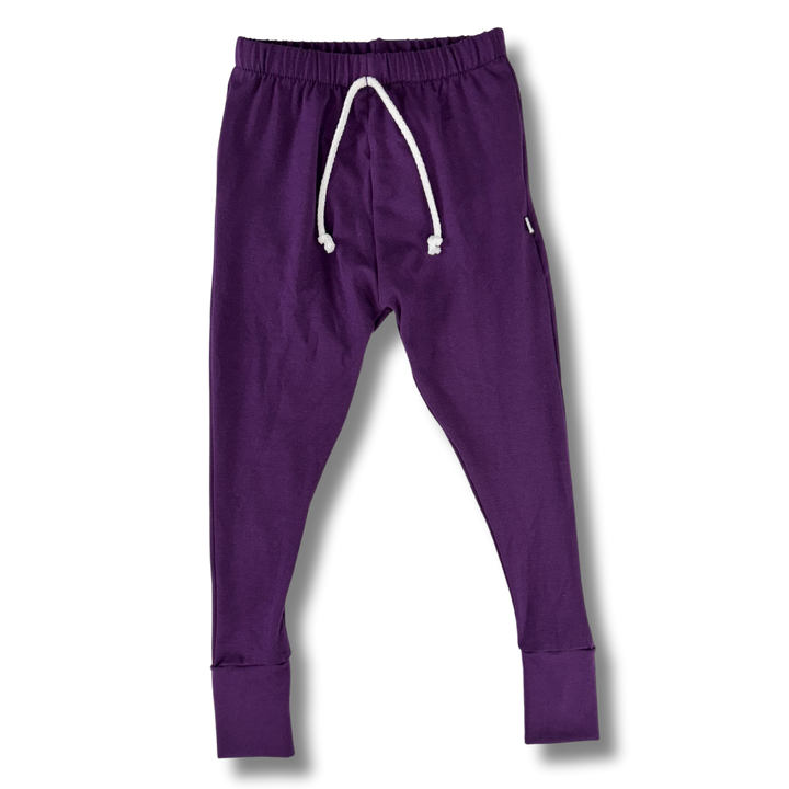 Naturals - Jogger Pants - Eggplant