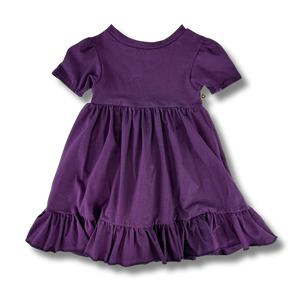 Naturals - Twirl Dress - Eggplant