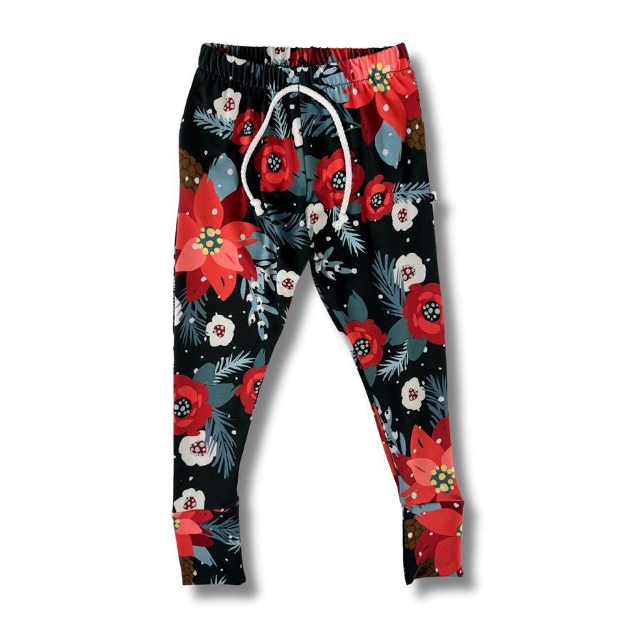 Jogger Pants - Flor de Nochebuena