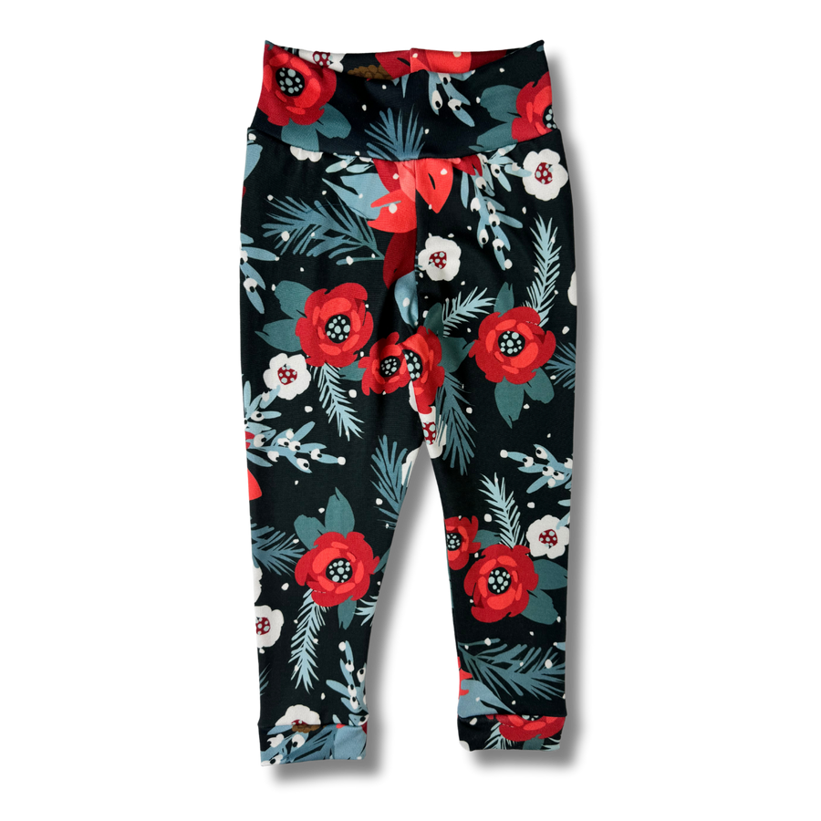 Leggings - Flor de Nochebuena