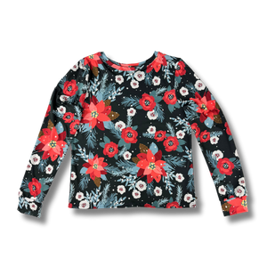 Adult Long Sleeve T-Shirt - Flor de Nochebuena