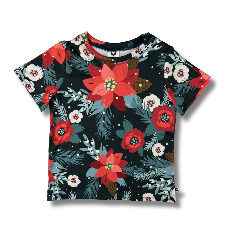 T-shirt - Flor de Nochebuena