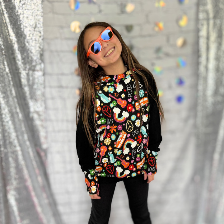 Bamboo Hoodie in Groovy