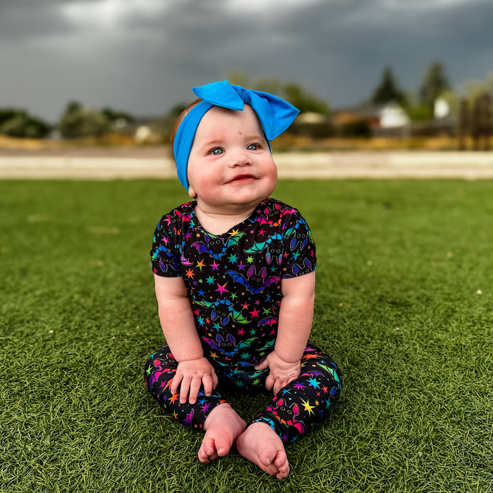 Short Sleeve Romper - Hanging With My Batties