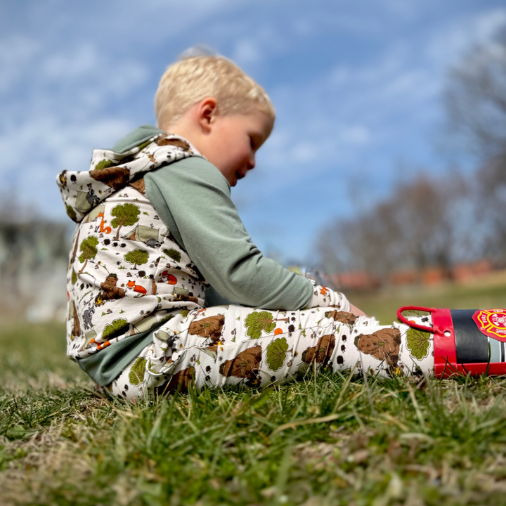 Bamboo Jogger Pants in Happy Camper