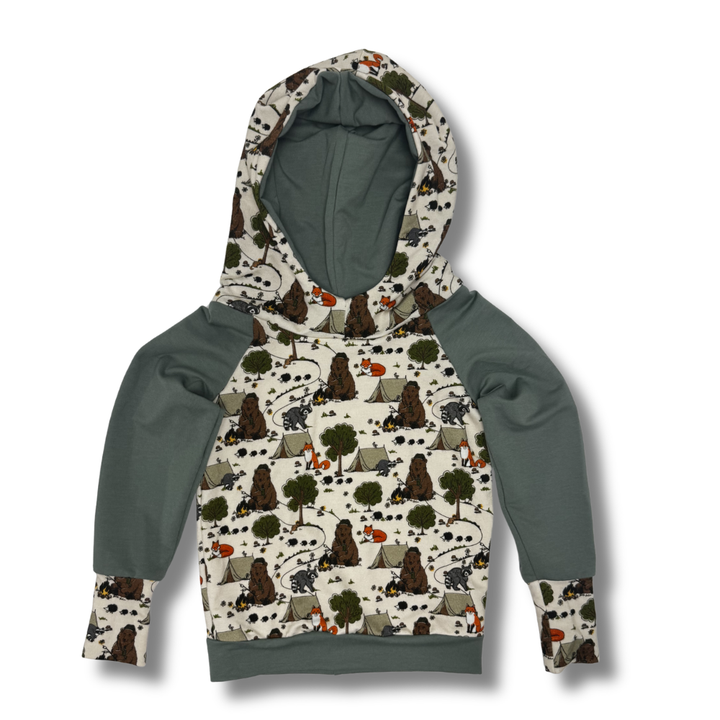 Bamboo Hoodie in Happy Camper