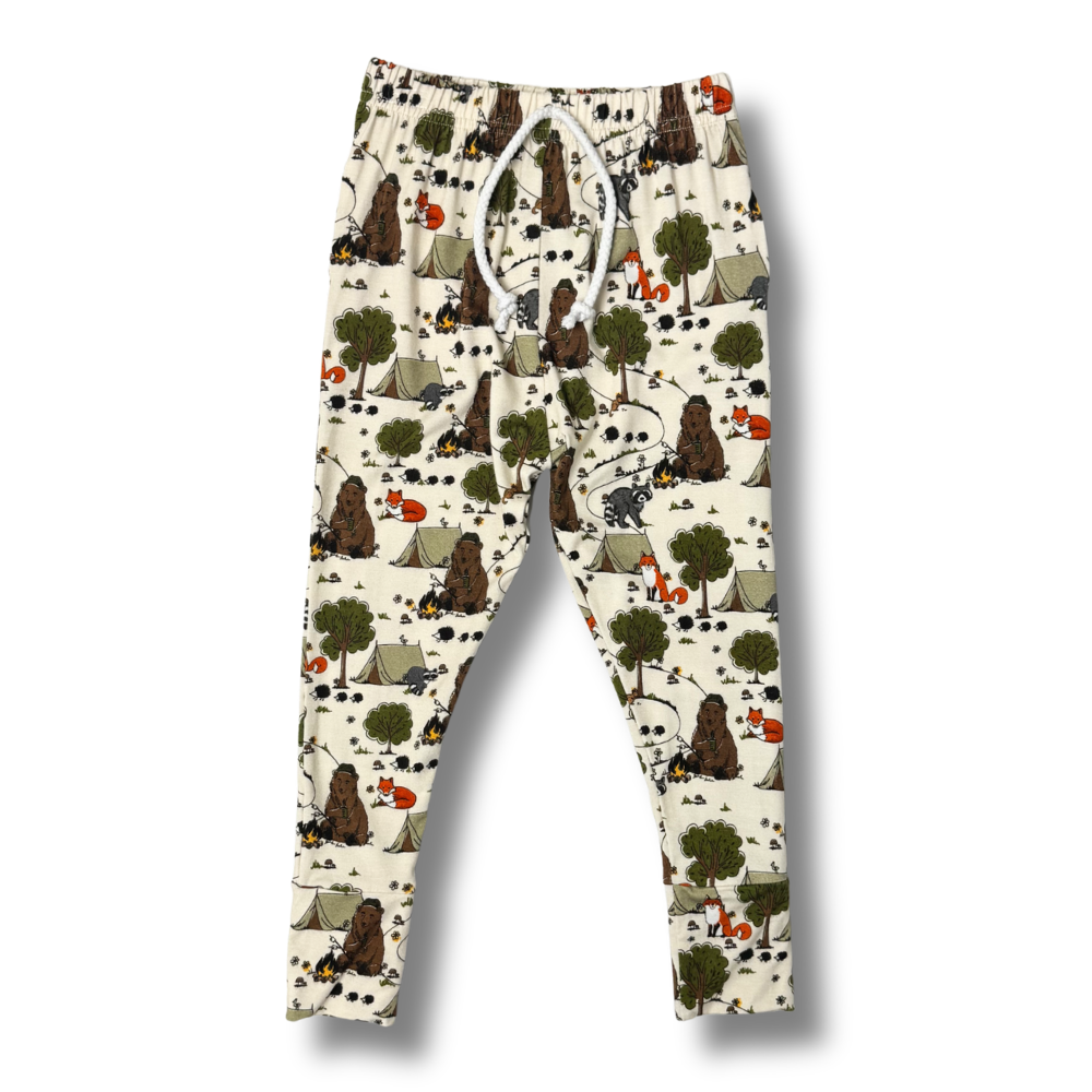 Bamboo Jogger Pants in Happy Camper