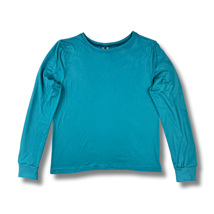 Adult Long Sleeve T-Shirt - Harbour Blue