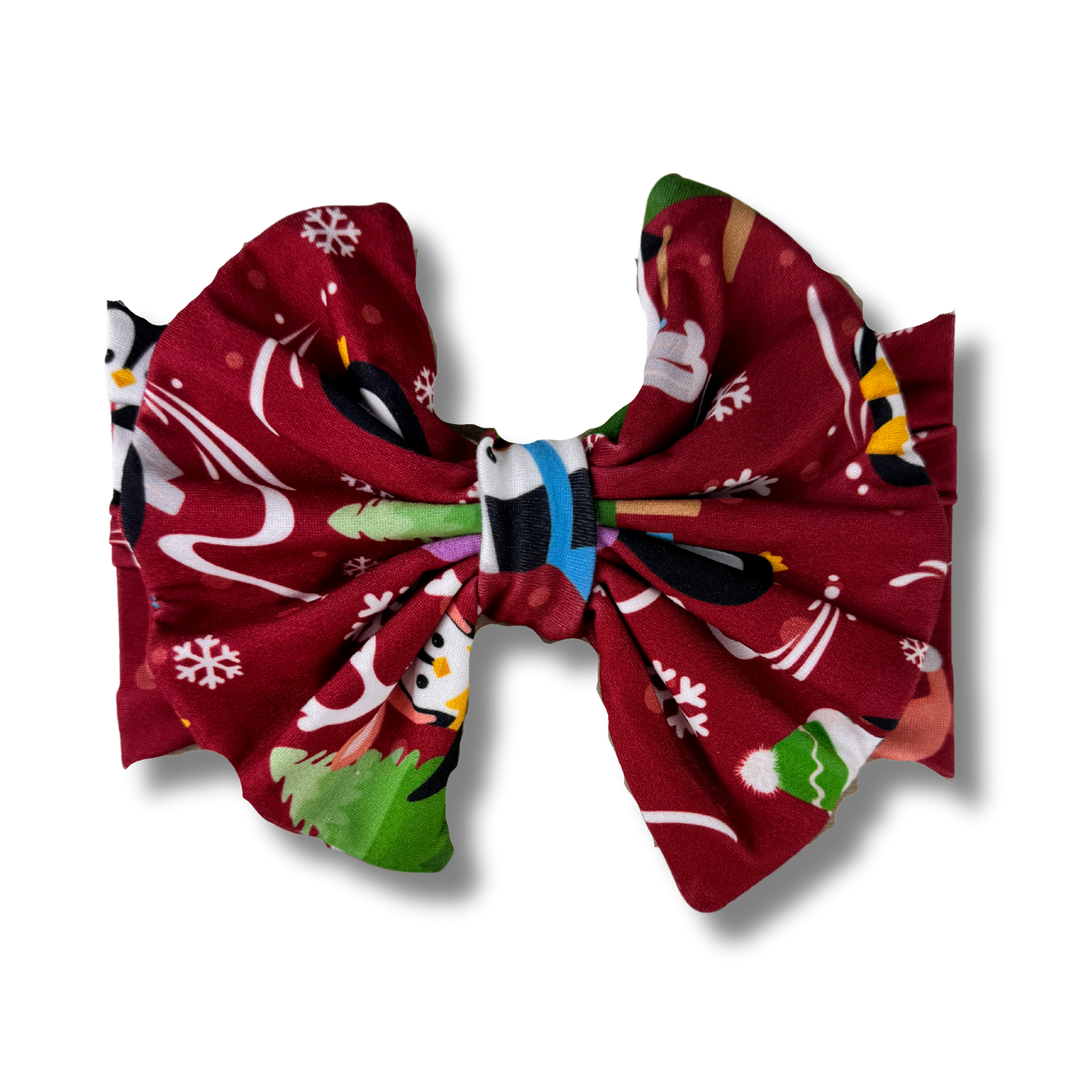 Big Bow Headband - Ice Capades