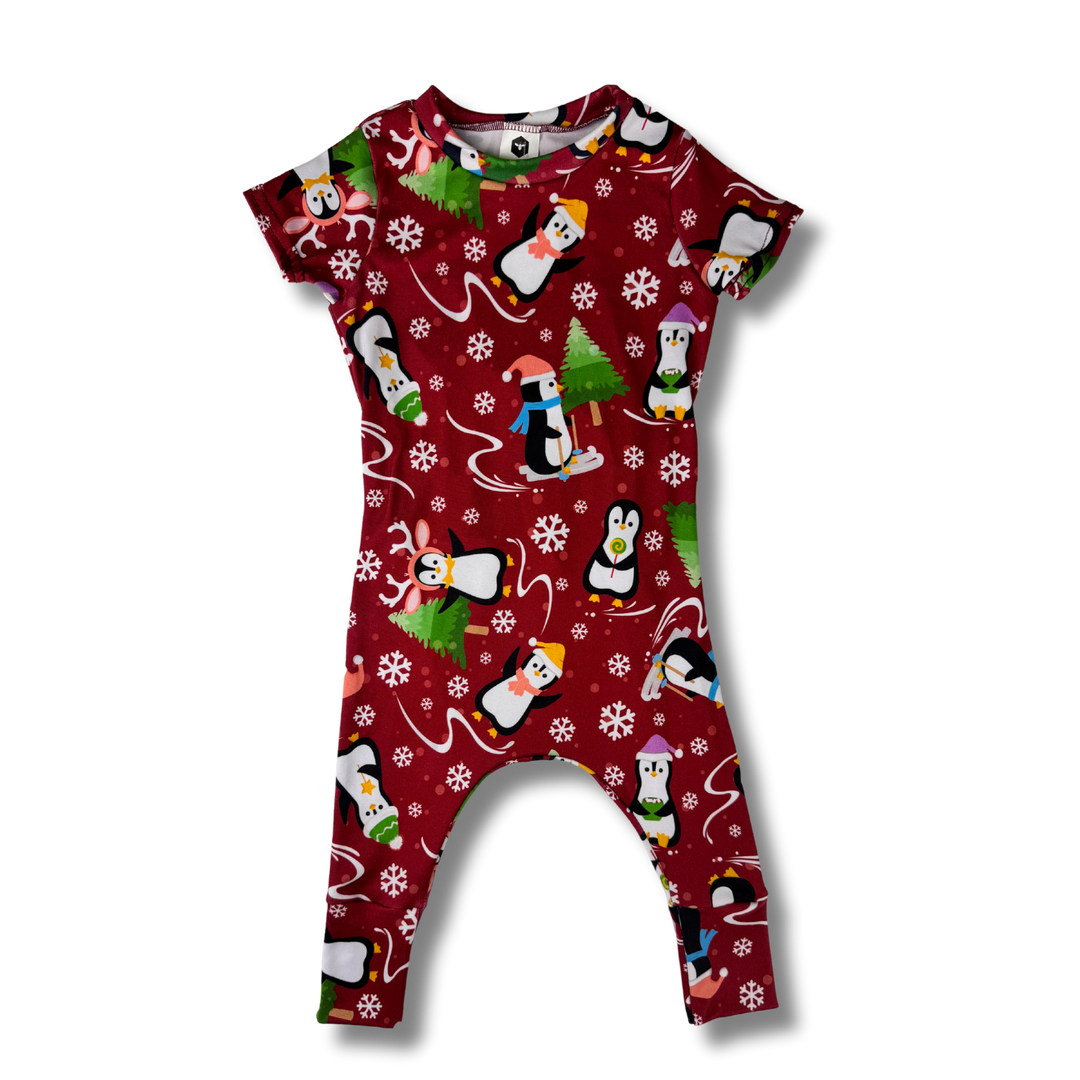 Short Sleeve Romper - Ice Capades