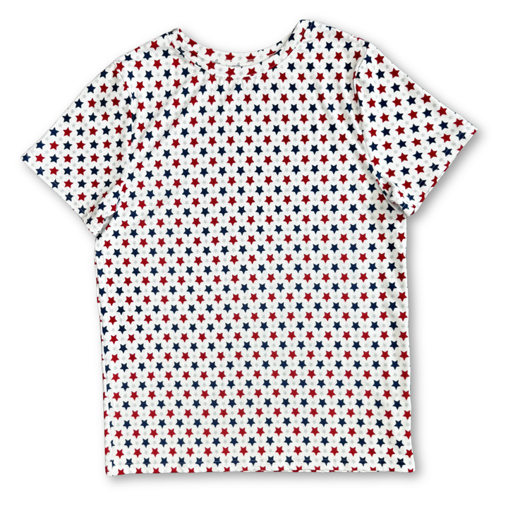 Bamboo Adult Short Sleeve Crew Neck Tee in Independence