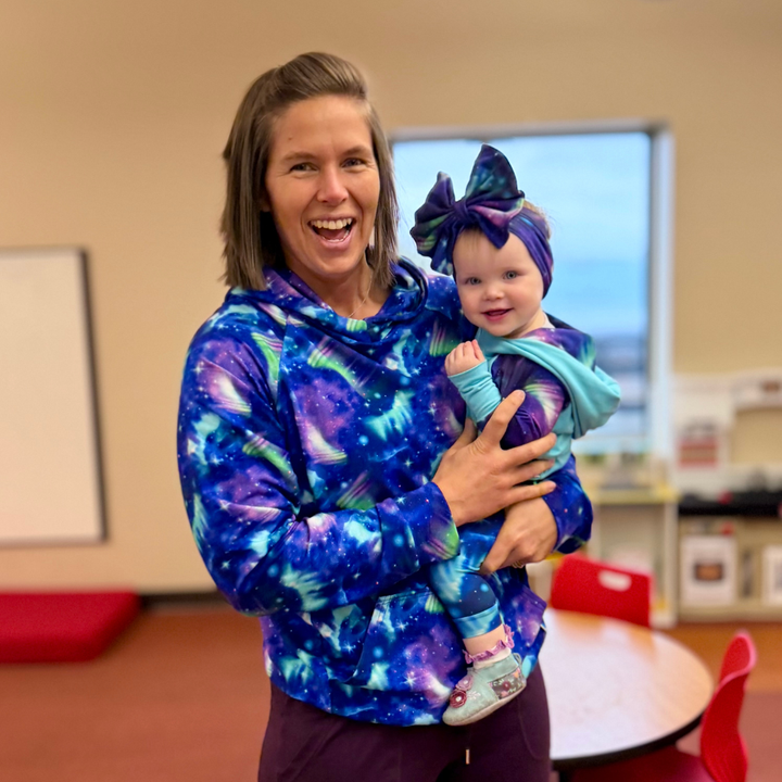 Bamboo Adult Hoodie in Ivalo Skies