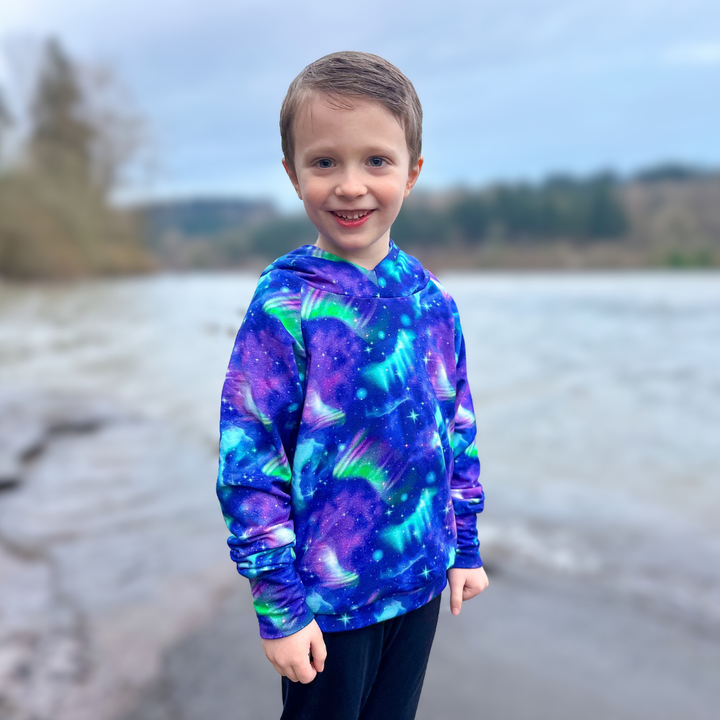 Bamboo Hoodie in Ivalo Skies