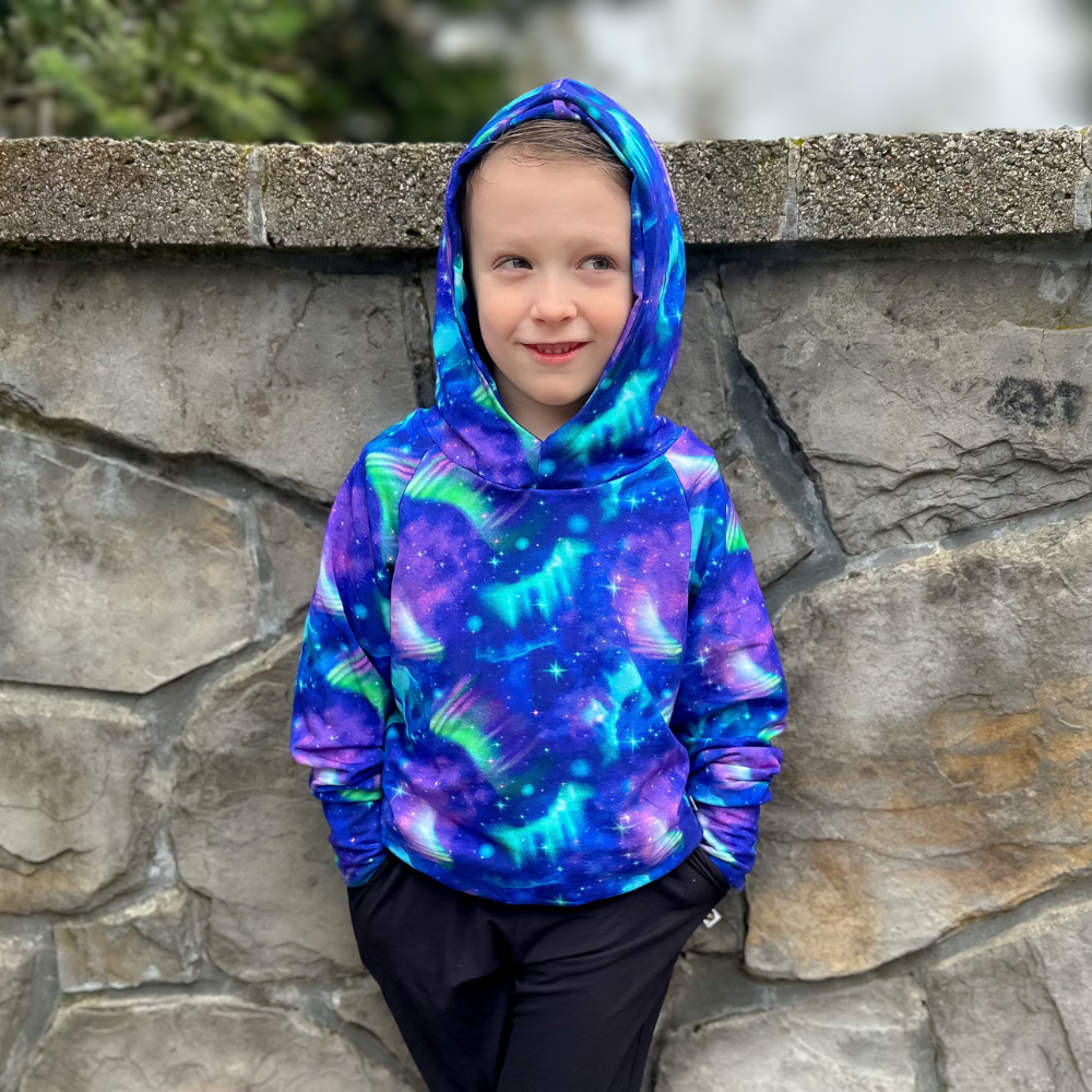 Bamboo Hoodie in Ivalo Skies