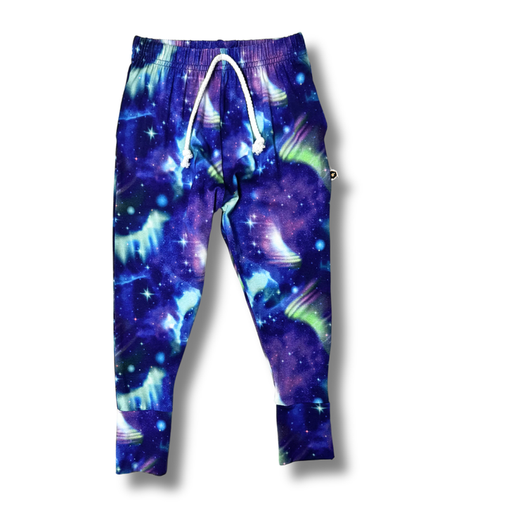 Bamboo Jogger Pants in Ivalo Skies