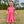 Twirl Dress - Jelly Bean Pink