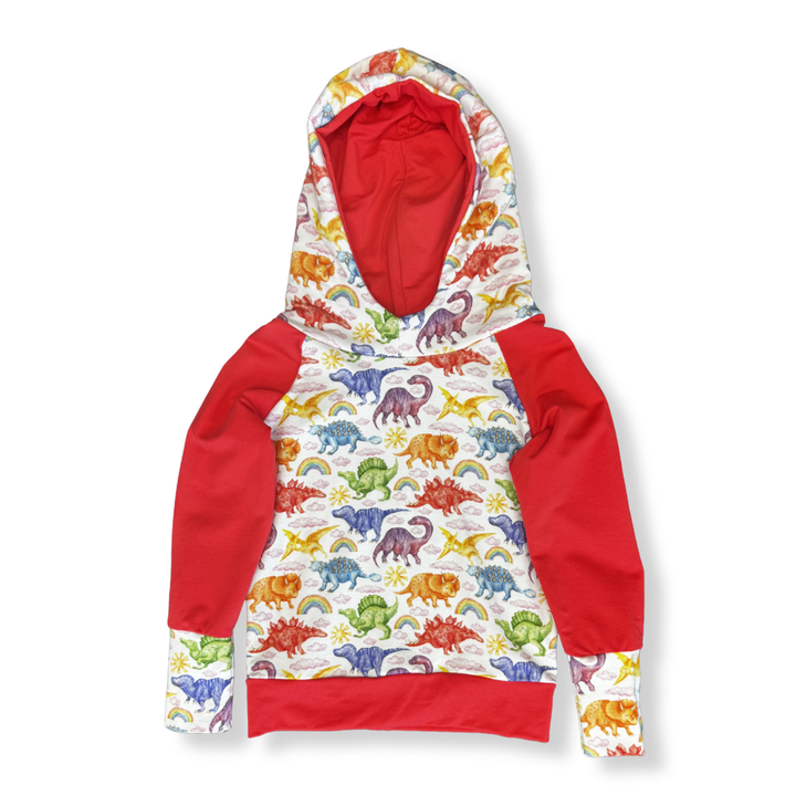 Bamboo Hoodie in Jurassic Joy