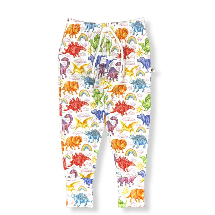 Bamboo Jogger Pants in Jurassic Joy