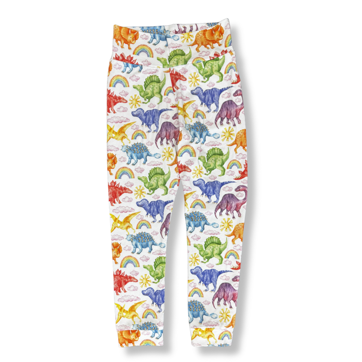 Bamboo Leggings in Jurassic Joy