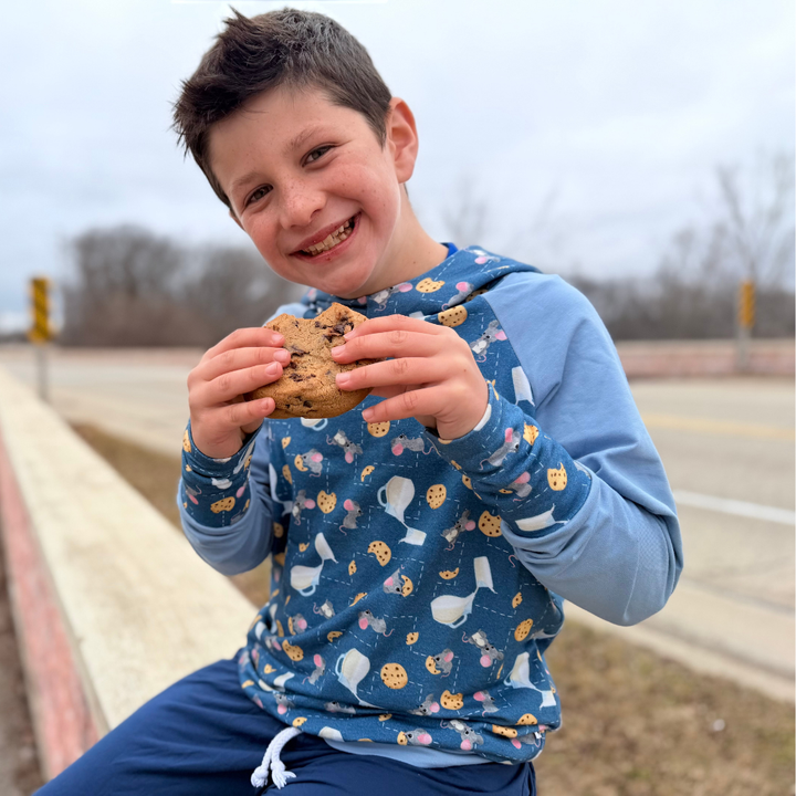 Bamboo Hoodie in Just One More Cookie