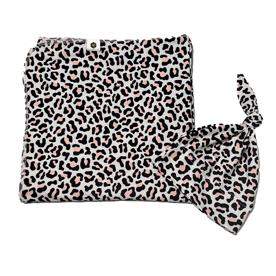 Stretch Swaddle Set  -  Kittens