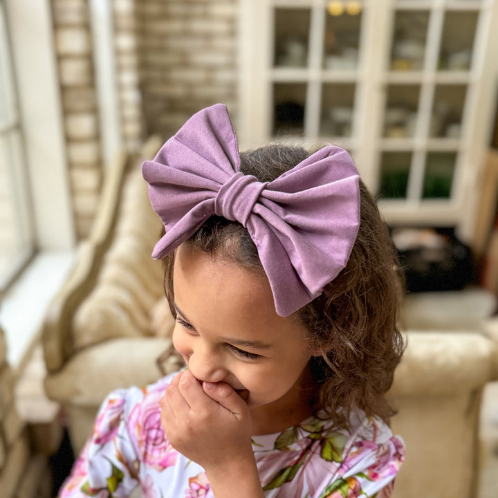 Big Bow Headband - Violetta