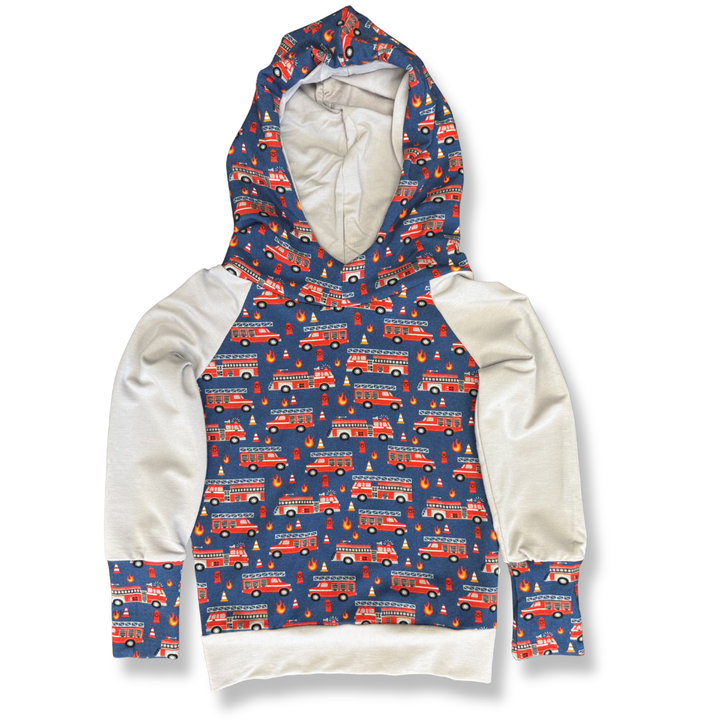 Bamboo Hoodie in Ladder 10