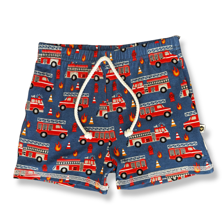 Bamboo Jogger Shorts in Ladder 10