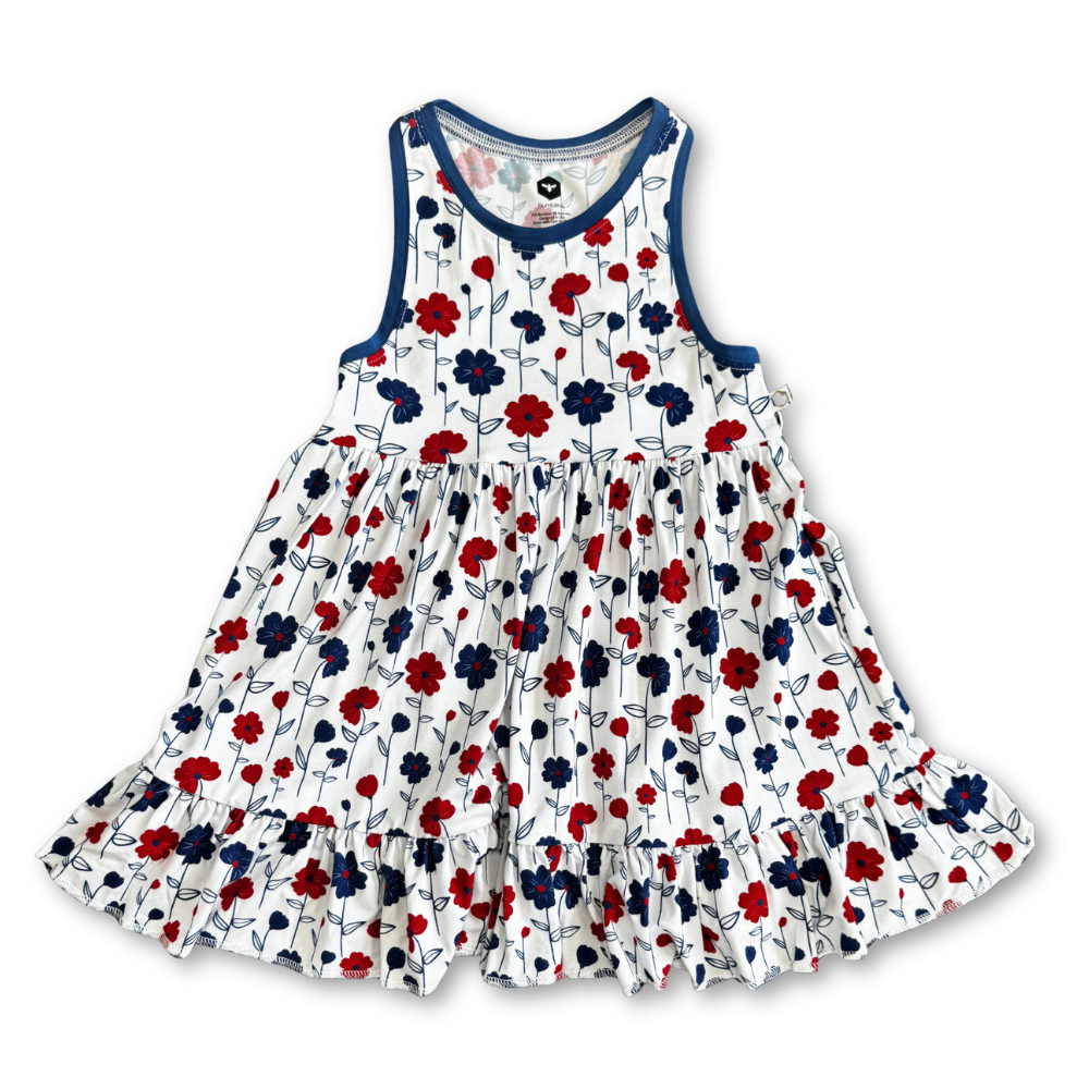 Bamboo Tank Twirl Dress in Liberty