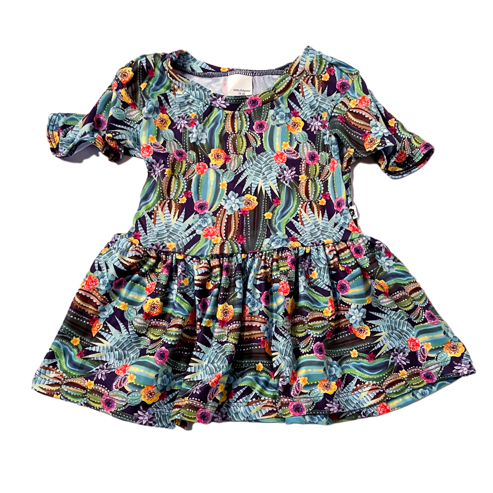 SECONDS- Peplum Tops - 2T/4T