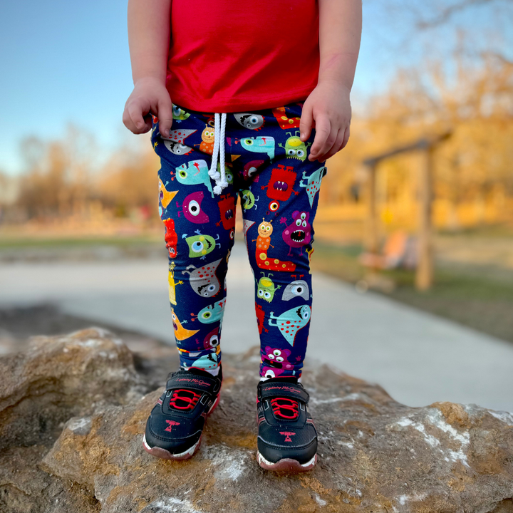 Bamboo Jogger Pants in Monster Mash
