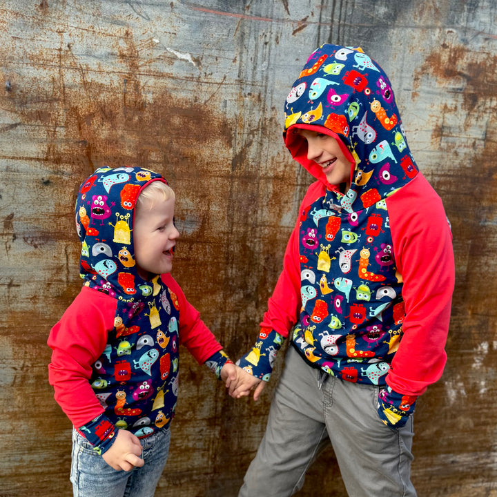 Bamboo Hoodie in Monster Mash
