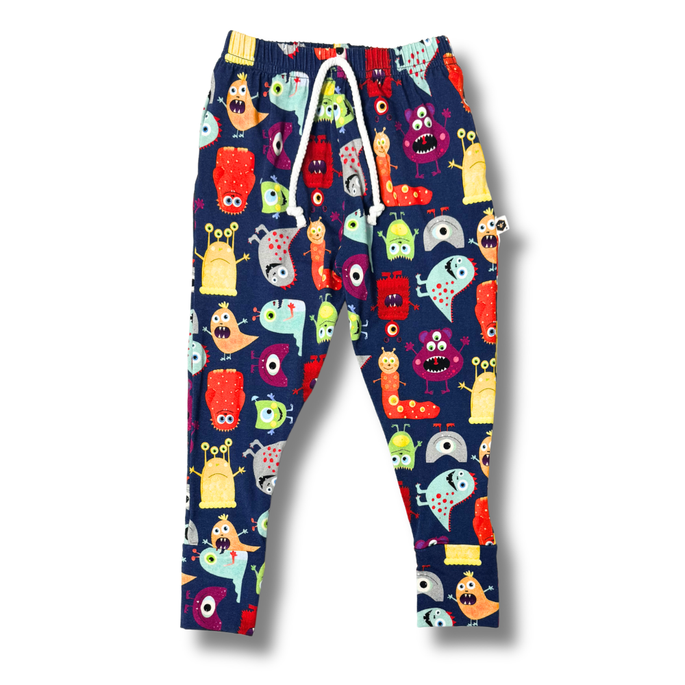 Bamboo Jogger Pants in Monster Mash