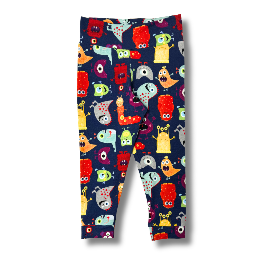 Bamboo Leggings in Monster Mash