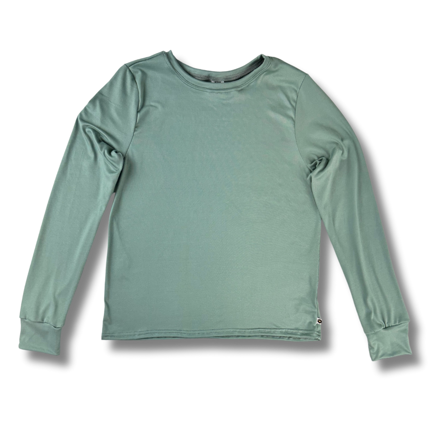 Adult Long Sleeve T-Shirt - Moss