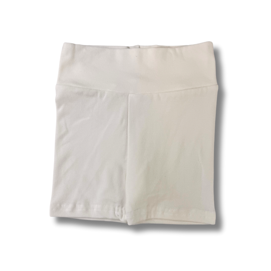 Bamboo Cartwheel Shorts in Ivory
