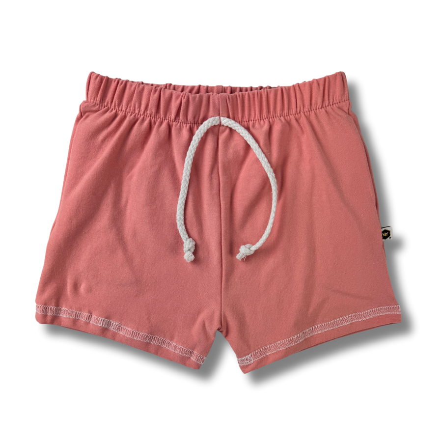 Naturals - Jogger Shorts - Dusty Pink