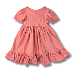 Naturals - Twirl Dress - Dusty Pink