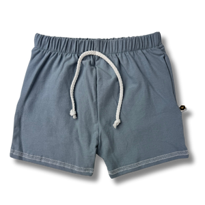 Naturals - Jogger Shorts - Dusty Steel