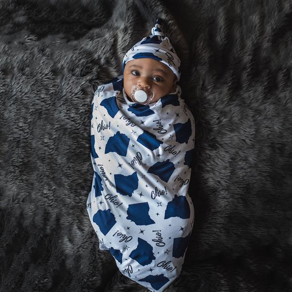 Stretch Swaddle Set  -  Ohio