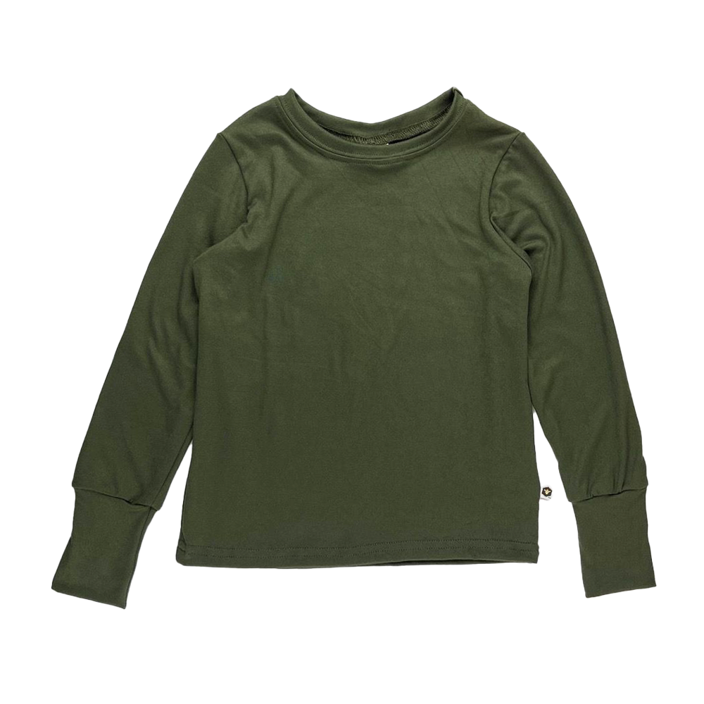 Long Sleeve T-shirt - Olive