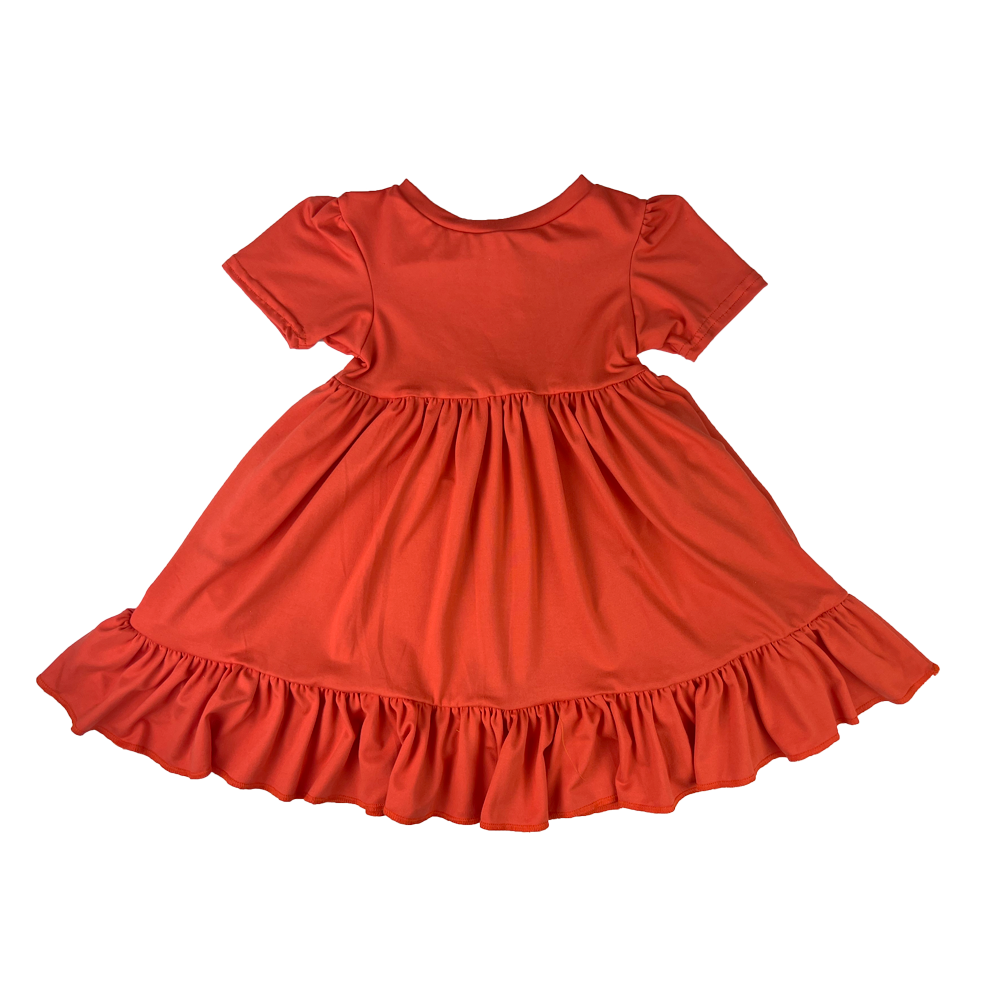 Twirl Dress - Papaya